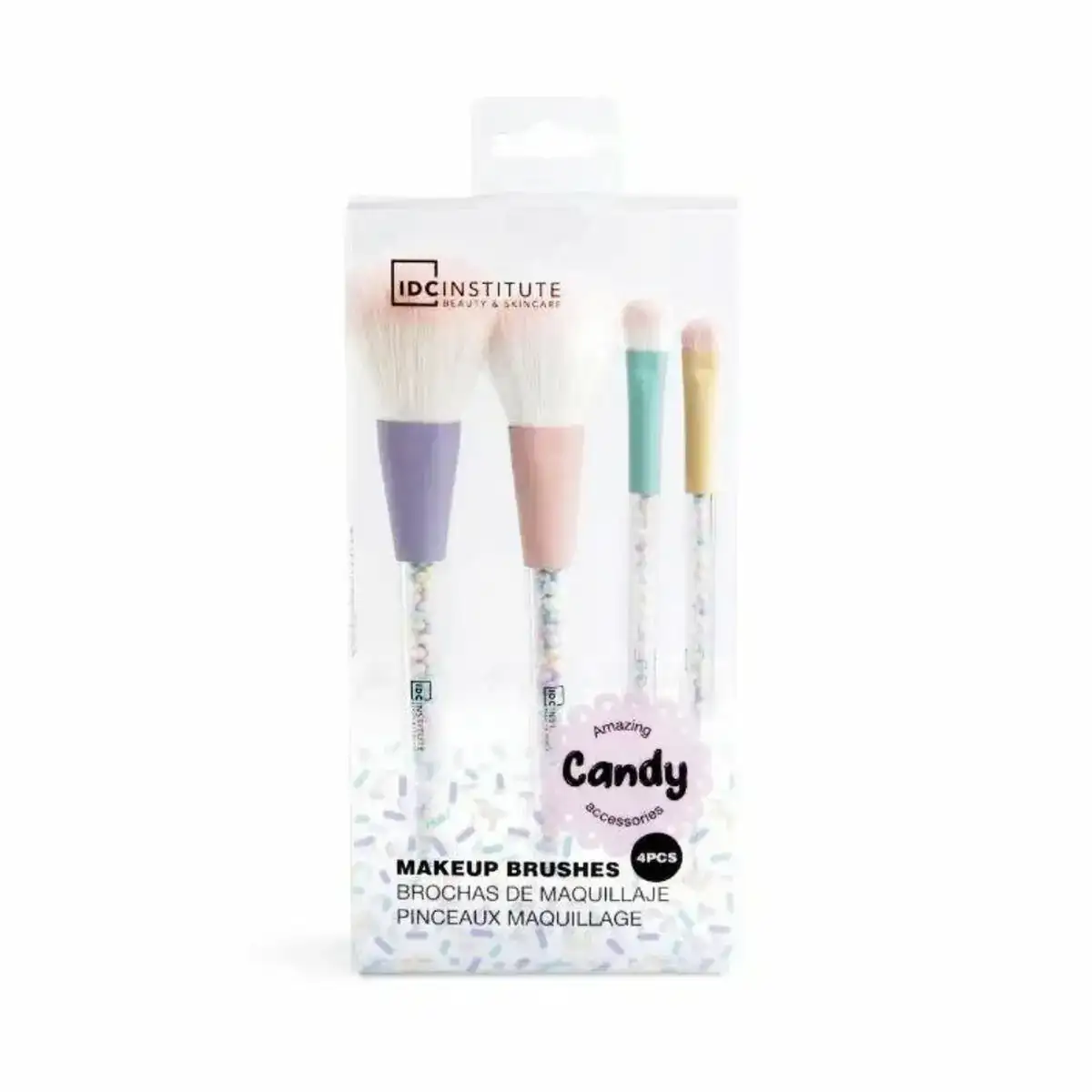 Kit de broche de maquillage idc institute candy 4 pcs _2913. DIAYTAR COTE D'IVOIRE - Votre Passage vers le Chic et l'Élégance. Naviguez à travers notre boutique en ligne pour trouver des produits qui ajoutent une touche sophistiquée à votre style.