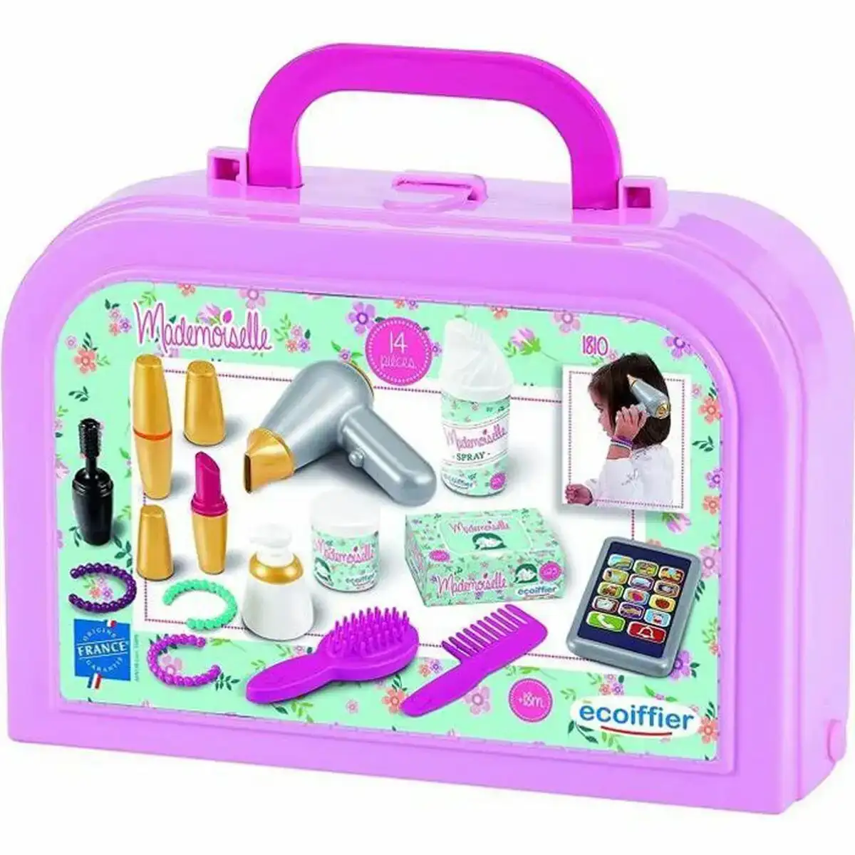 Kit de coiffeur pour enfant ecoiffier retro beauty suitcase 18 mois 14 pieces_3541. DIAYTAR COTE D'IVOIRE - L'Art de Choisir, l'Art de Vivre. Explorez notre univers de produits soigneusement sélectionnés pour vous offrir une expérience shopping riche et gratifiante.