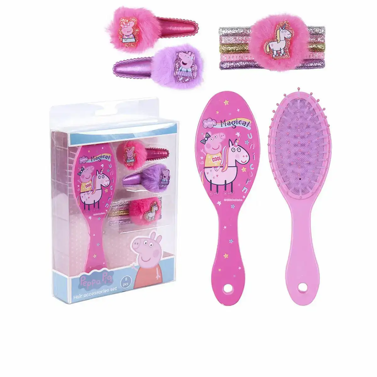 Kit de coiffeur pour enfant peppa pig 8 pieces _5715. DIAYTAR COTE D'IVOIRE - L'Art de Choisir, l'Art de Vivre. Parcourez notre boutique en ligne et choisissez parmi des produits de qualité qui ajoutent de l'élégance à votre quotidien.