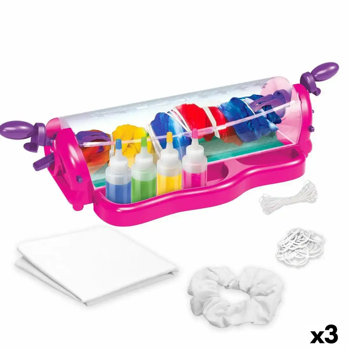 Kit de creation de bracelets cra z art shimmer n sparkle estudio tie dye 3 unites_6966. DIAYTAR COTE D'IVOIRE - Là où le Shopping devient une Fête des Sens. Plongez dans notre univers et choisissez des produits qui éveillent votre goût pour l'esthétique et l'authenticité.