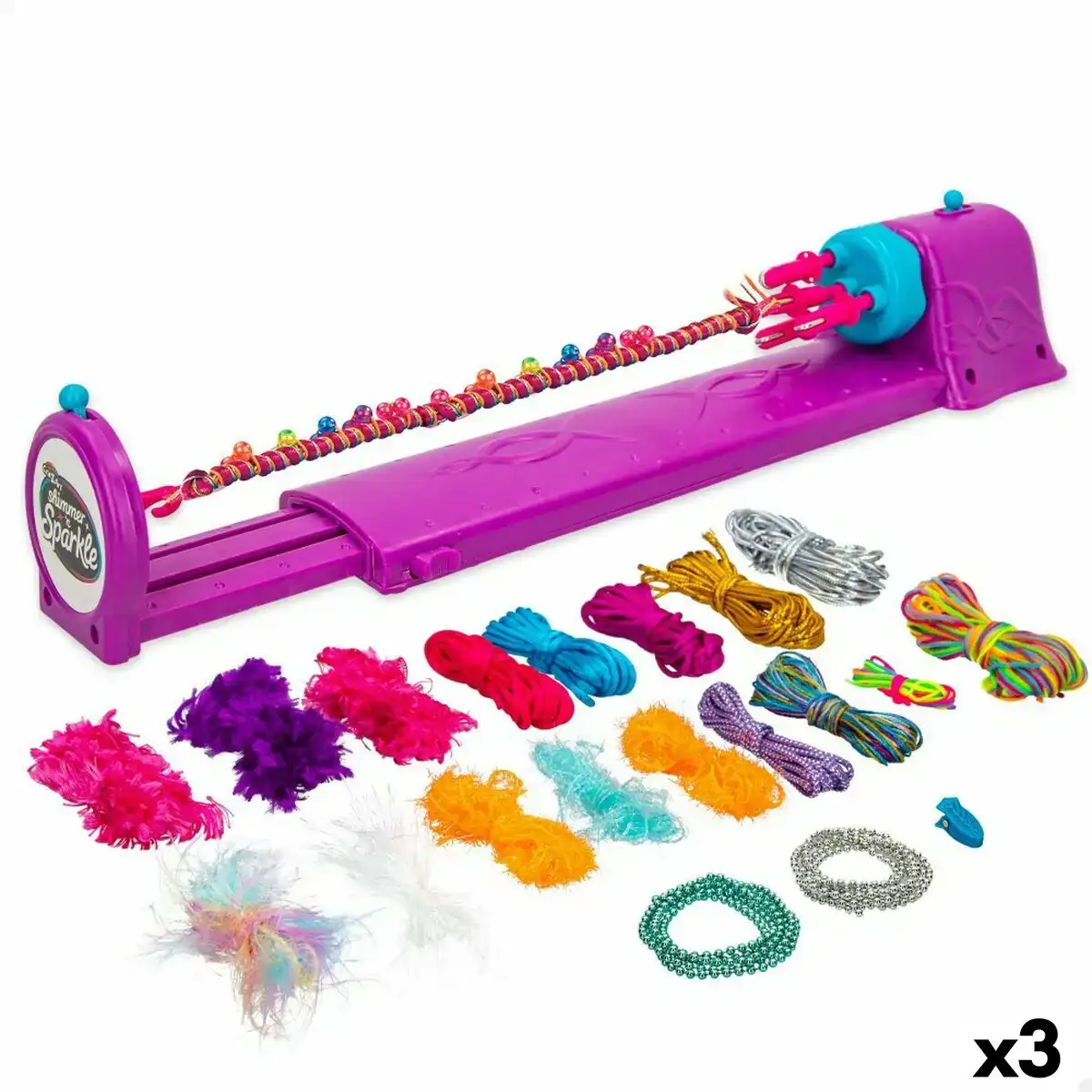 Kit de creation de bracelets cra z art shimmer n sparkle make your bracelet 3 unites_8853. Entrez dans le Monde Éclectique de DIAYTAR COTE D'IVOIRE. Explorez nos catégories et dénichez des trésors qui reflètent la richesse et l'authenticité du Côte d'Ivoire.