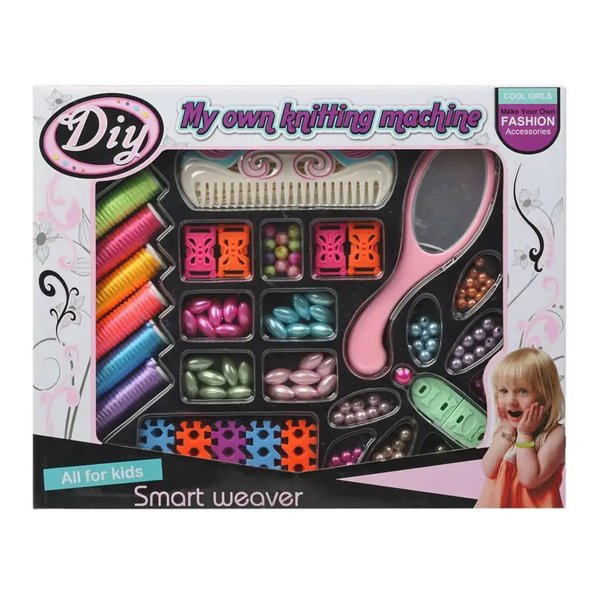 Kit de creation de bracelets et colliers smart weaver 30 x 24 cm 34 x 24 cm _7216. DIAYTAR COTE D'IVOIRE - Votre Passage vers l'Exceptionnel. Explorez notre boutique en ligne, où chaque produit est choisi avec soin pour offrir une expérience de shopping inoubliable.