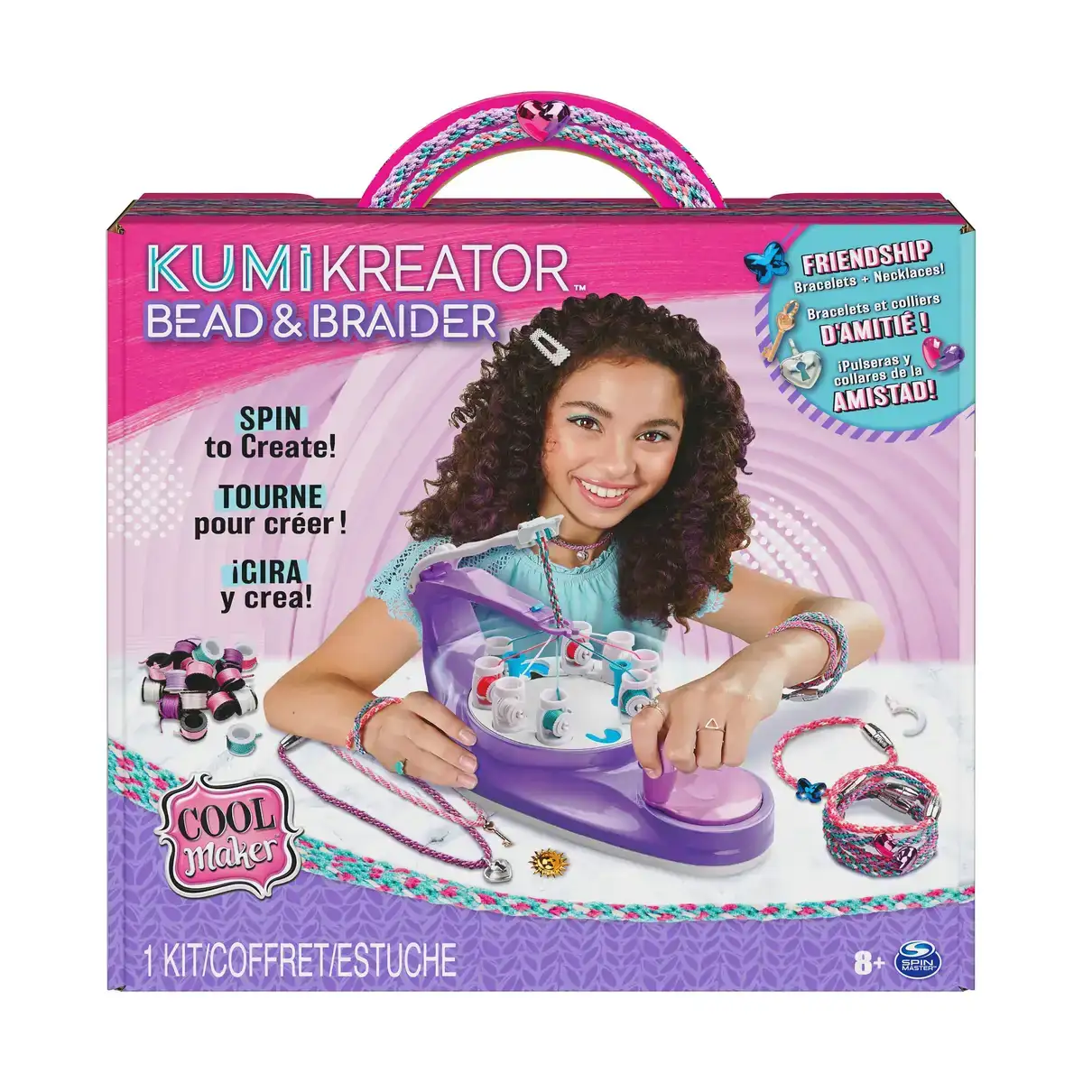 Kit de creation de bracelets spin master kumi creator 3 in 1 plastique_9729. Entrez dans l'Univers de DIAYTAR COTE D'IVOIRE - Où Chaque Produit est une Découverte. Explorez notre gamme variée et trouvez des articles qui vous surprennent et vous inspirent.