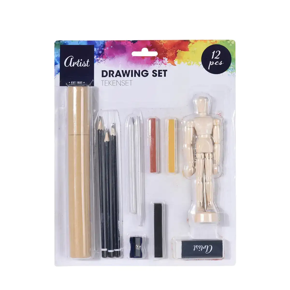 Kit de dessin artist 12 pcs _9297. Bienvenue chez DIAYTAR COTE D'IVOIRE - Où Chaque Produit a son Histoire. Plongez dans notre sélection diversifiée et découvrez des articles qui racontent le riche patrimoine sénégalais.