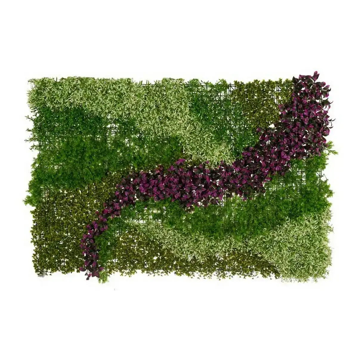 Kit de jardin vertical fleurs 100 x 5 x 150 cm violet vert plastique_8919. DIAYTAR COTE D'IVOIRE - L'Art de Choisir, l'Art de Vivre. Explorez notre univers de produits soigneusement sélectionnés pour vous offrir une expérience shopping riche et gratifiante.