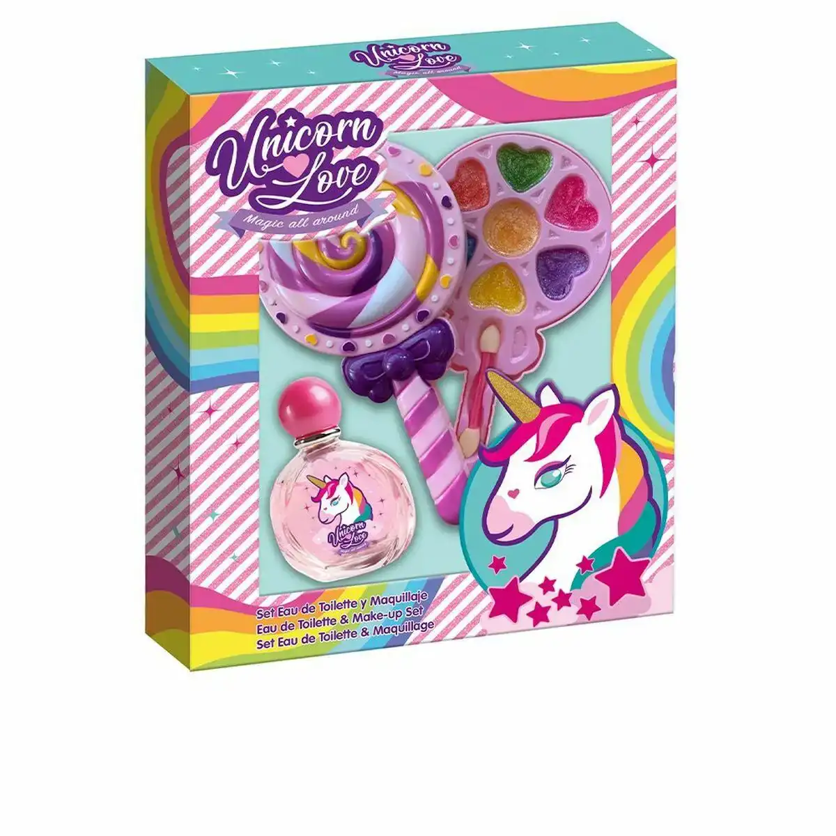 Kit de maquillage pour enfant cartoon unicorn love bi lollipop 9 pcs _5840. DIAYTAR COTE D'IVOIRE - Votre Destination Shopping Incontournable. Parcourez nos rayons virtuels et trouvez des articles qui répondent à tous vos besoins, du quotidien à l'exceptionnel.