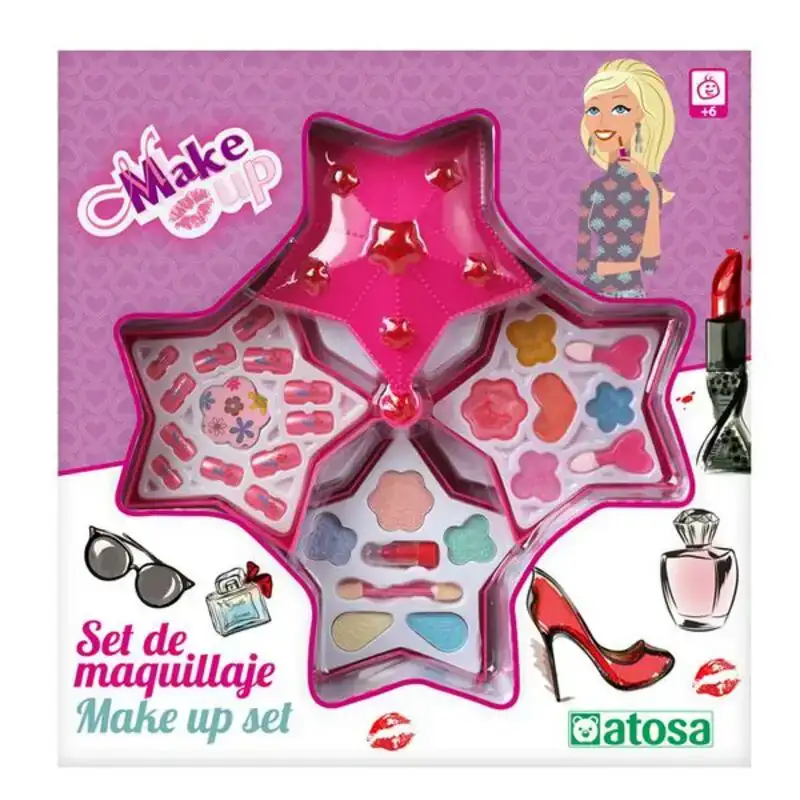 Kit de maquillage pour enfant etoile rose_3760. DIAYTAR COTE D'IVOIRE - Votre Destination pour un Shopping Réfléchi. Découvrez notre gamme variée et choisissez des produits qui correspondent à vos valeurs et à votre style de vie.