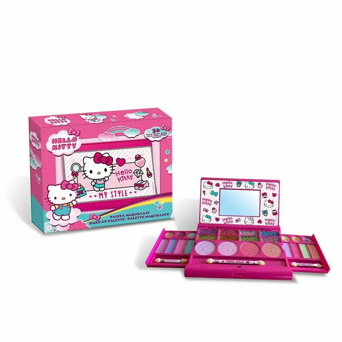 Kit de maquillage pour enfant hello kitty 18 pcs _1812. Bienvenue chez DIAYTAR COTE D'IVOIRE - Où Votre Shopping Prend Vie. Découvrez notre univers et dénichez des trésors qui ajoutent de la couleur à votre quotidien.
