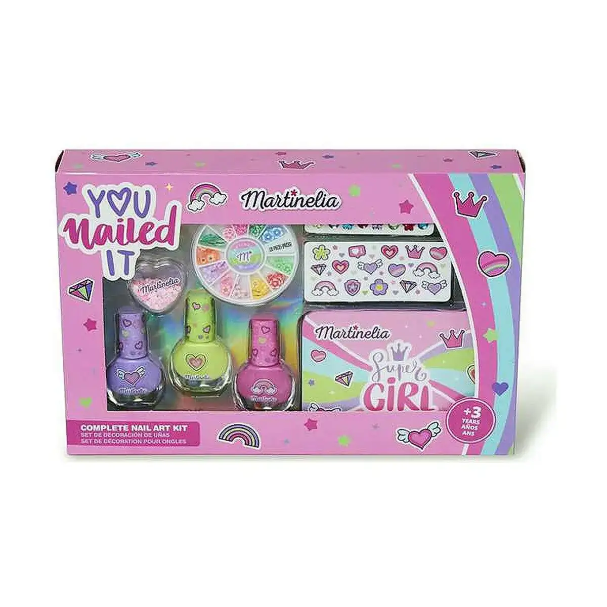 Kit de maquillage pour enfant idc institute ongles_1279. Bienvenue chez DIAYTAR COTE D'IVOIRE - Votre Porte d'Accès à la Diversité. Découvrez notre boutique en ligne et choisissez parmi une pléthore d'articles qui célèbrent la richesse culturelle du Côte d'Ivoire et au-delà.