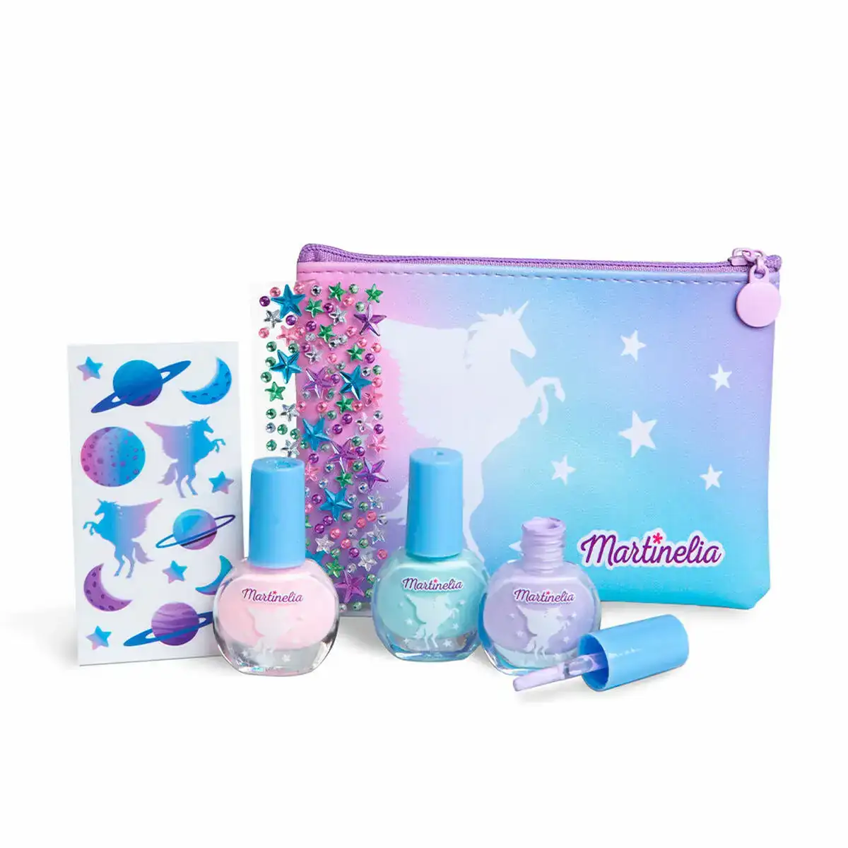 Kit de maquillage pour enfant martinelia galaxy dreams fantastic beauty 6 pieces_5304. DIAYTAR COTE D'IVOIRE - Votre Passage Vers l'Excellence Shopping. Découvrez un catalogue en ligne qui offre une expérience d'achat exceptionnelle, avec des produits soigneusement sélectionnés pour satisfaire tous les goûts.