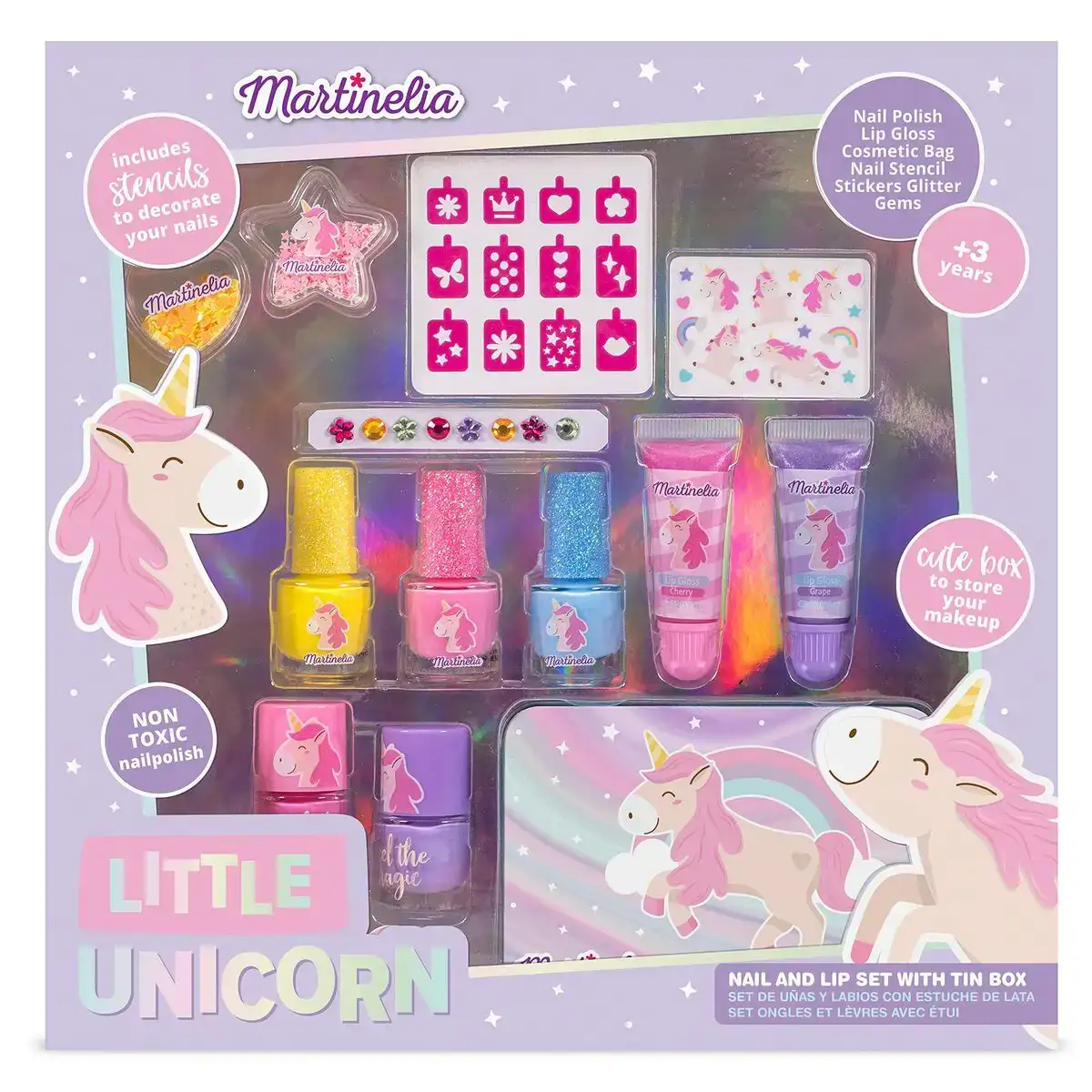 Kit de maquillage pour enfant martinelia little unicorn_2296. DIAYTAR COTE D'IVOIRE - L'Odyssée du Shopping à Votre Portée. Parcourez notre boutique en ligne et partez à la découverte d'articles qui rendront chaque jour spécial.