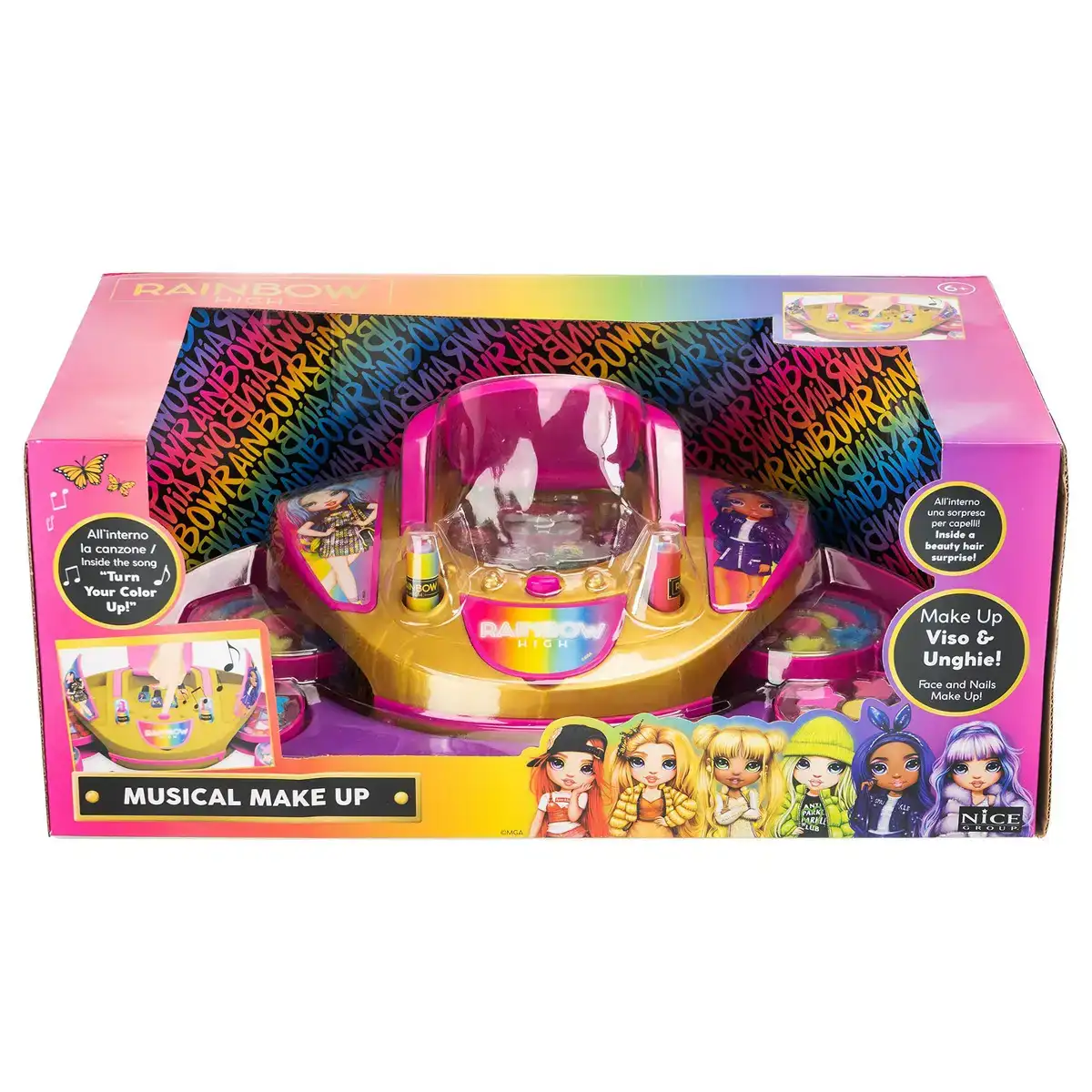 Kit de maquillage pour enfant rainbow high avec son reconditionne a _1061. DIAYTAR COTE D'IVOIRE - Où la Tradition s'Harmonise avec le Moderne. Parcourez notre gamme diversifiée et choisissez des produits qui révèlent l'âme du Côte d'Ivoire.