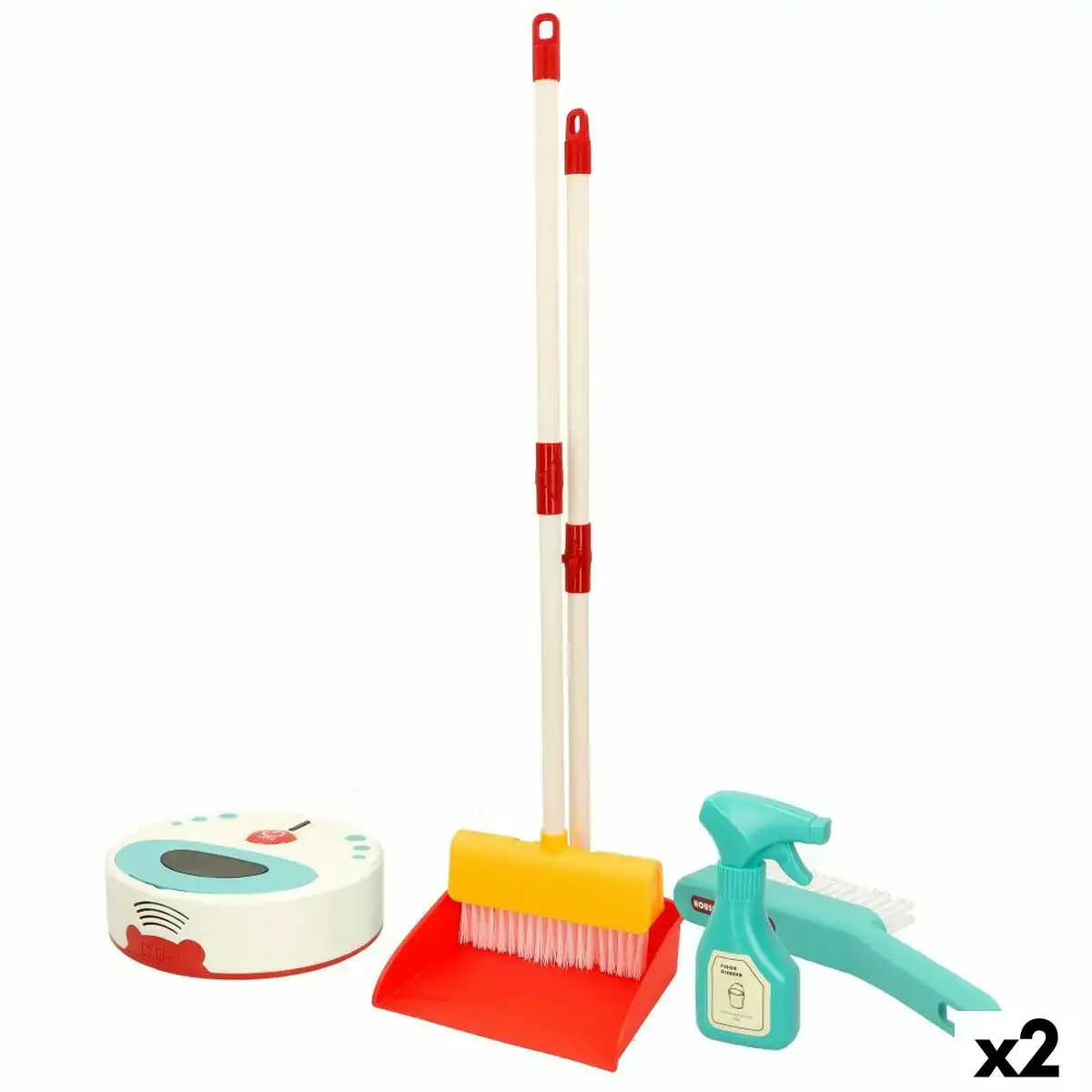 Kit de nettoyage et de rangement colorbaby my home 17 x 6 x 17 cm 2 unites_4151. Entrez dans l'Univers de DIAYTAR COTE D'IVOIRE - Où l'Innovation Rencontre la Tradition. Explorez notre sélection de produits modernes et traditionnels qui incarnent l'esprit dynamique du Côte d'Ivoire.