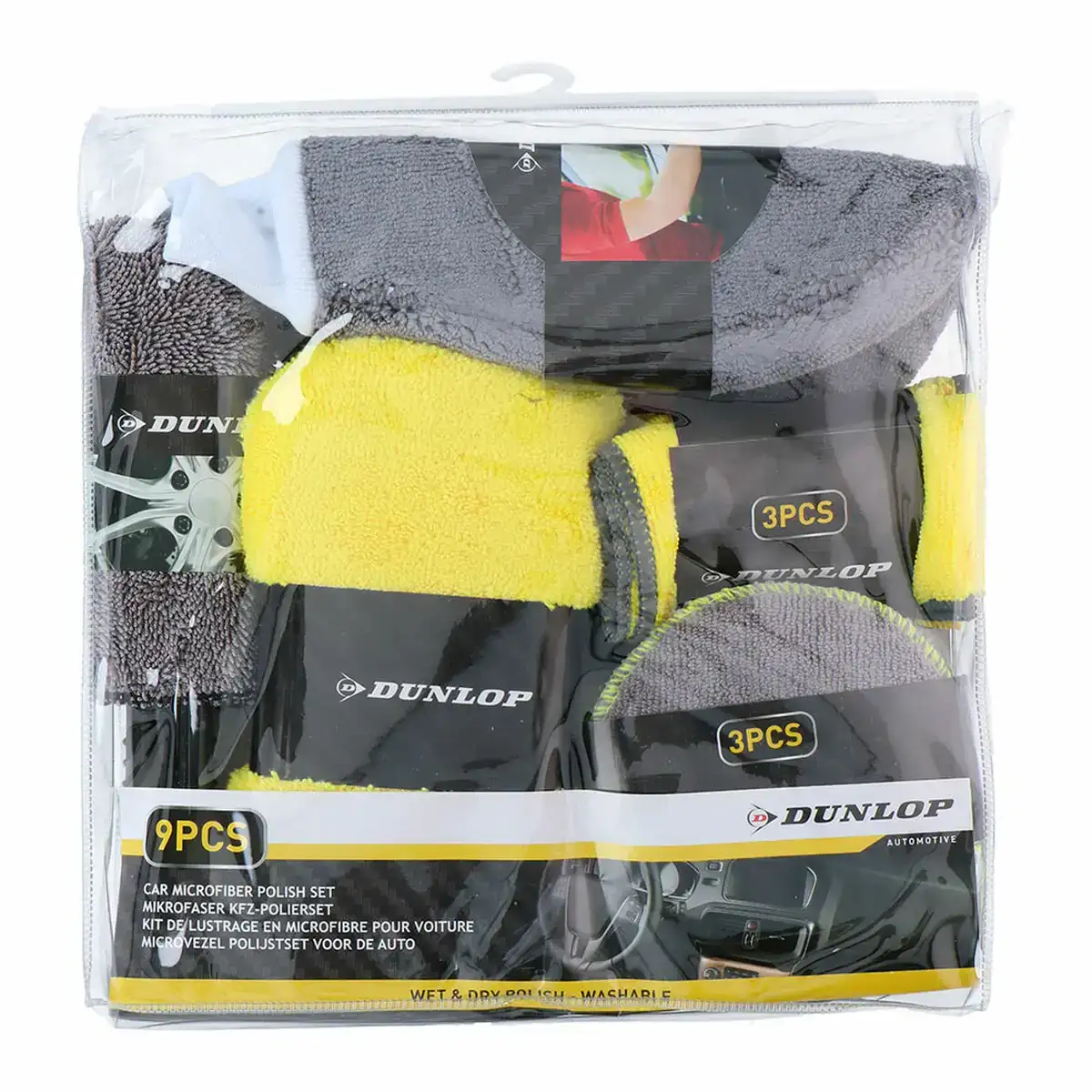 Kit de nettoyage et de rangement dunlop voiture 9 pieces_7919. DIAYTAR COTE D'IVOIRE - Là où le Chic Rencontre la Tradition. Naviguez à travers notre catalogue et choisissez des produits qui équilibrent l'élégance intemporelle et l'innovation moderne.