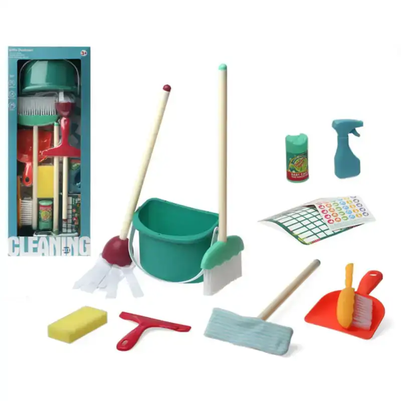 Kit de nettoyage et de rangement enfant_9875. DIAYTAR COTE D'IVOIRE - L'Art de Magasiner sans Limites. Naviguez à travers notre collection diversifiée pour trouver des produits qui élargiront vos horizons shopping.