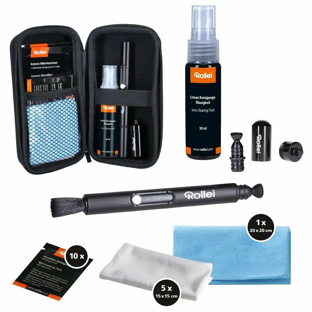 Kit de nettoyage rollei reconditionne d _7128. DIAYTAR COTE D'IVOIRE - L'Univers de l'Élégance Accessible. Plongez dans notre catalogue et choisissez des produits qui allient sophistication et accessibilité pour un shopping exquis.