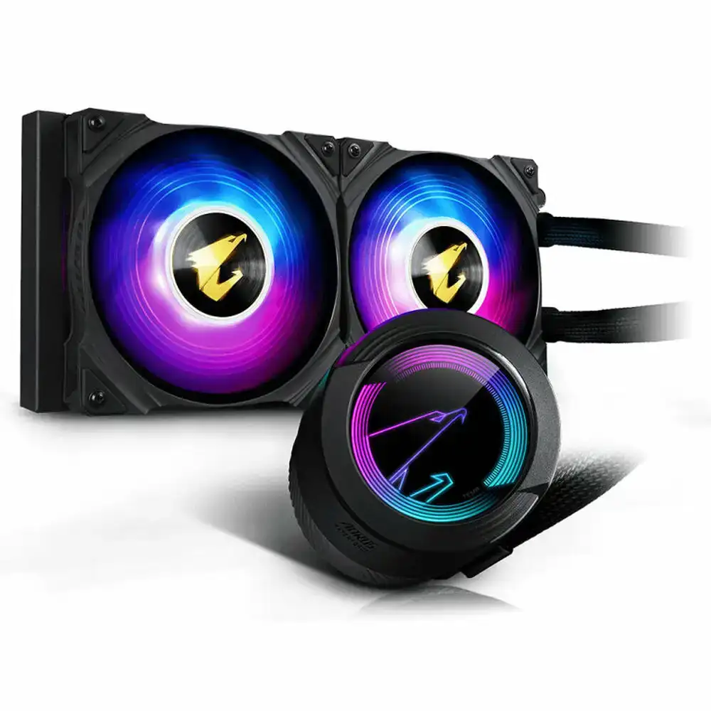 Kit de refroidissement liquide gigabyte aorus waterforce 240 noir eclairage led_1352. DIAYTAR COTE D'IVOIRE - Où Chaque Produit a sa Place. Parcourez notre catalogue et choisissez des articles qui s'intègrent parfaitement à votre style et à votre espace.