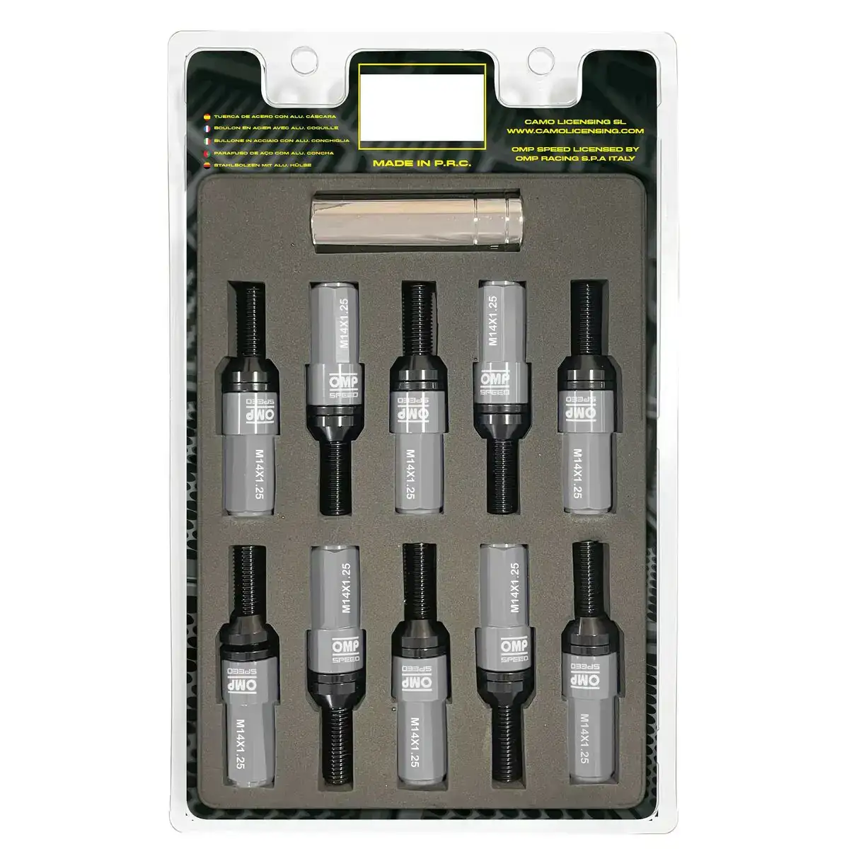 Kit de vissage omp omps09971404 28 mm gris m14 x 1 25_9599. DIAYTAR COTE D'IVOIRE - L'Art de Magasiner sans Limites. Naviguez à travers notre collection diversifiée pour trouver des produits qui élargiront vos horizons shopping.