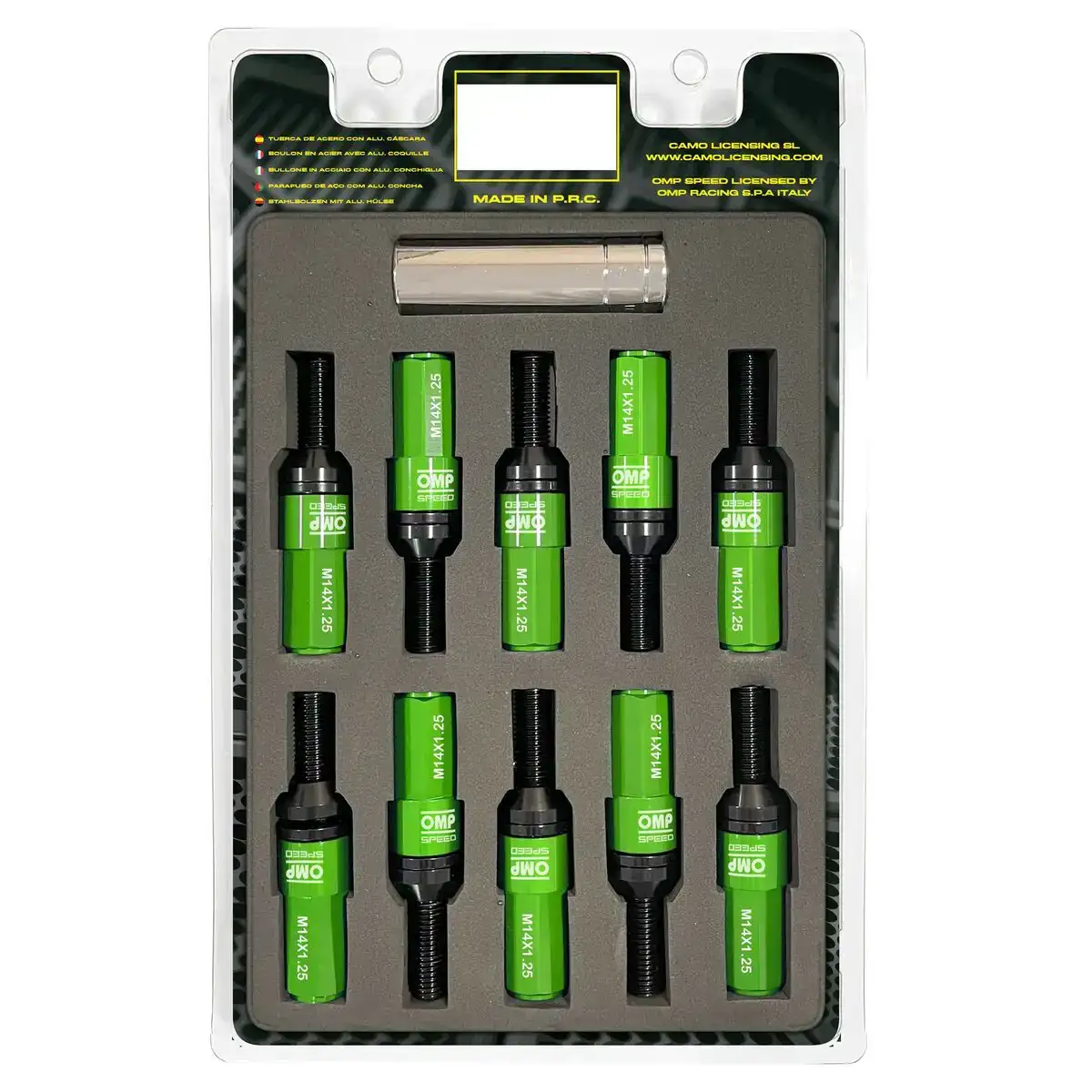 Kit de vissage omp omps09971408 28 mm vert m14 x 1 25_6679. DIAYTAR COTE D'IVOIRE - Où Chaque Sélection Vous Parle. Parcourez nos catégories et découvrez des produits qui reflètent vos passions et vos besoins, pour un shopping personnel et inspirant.