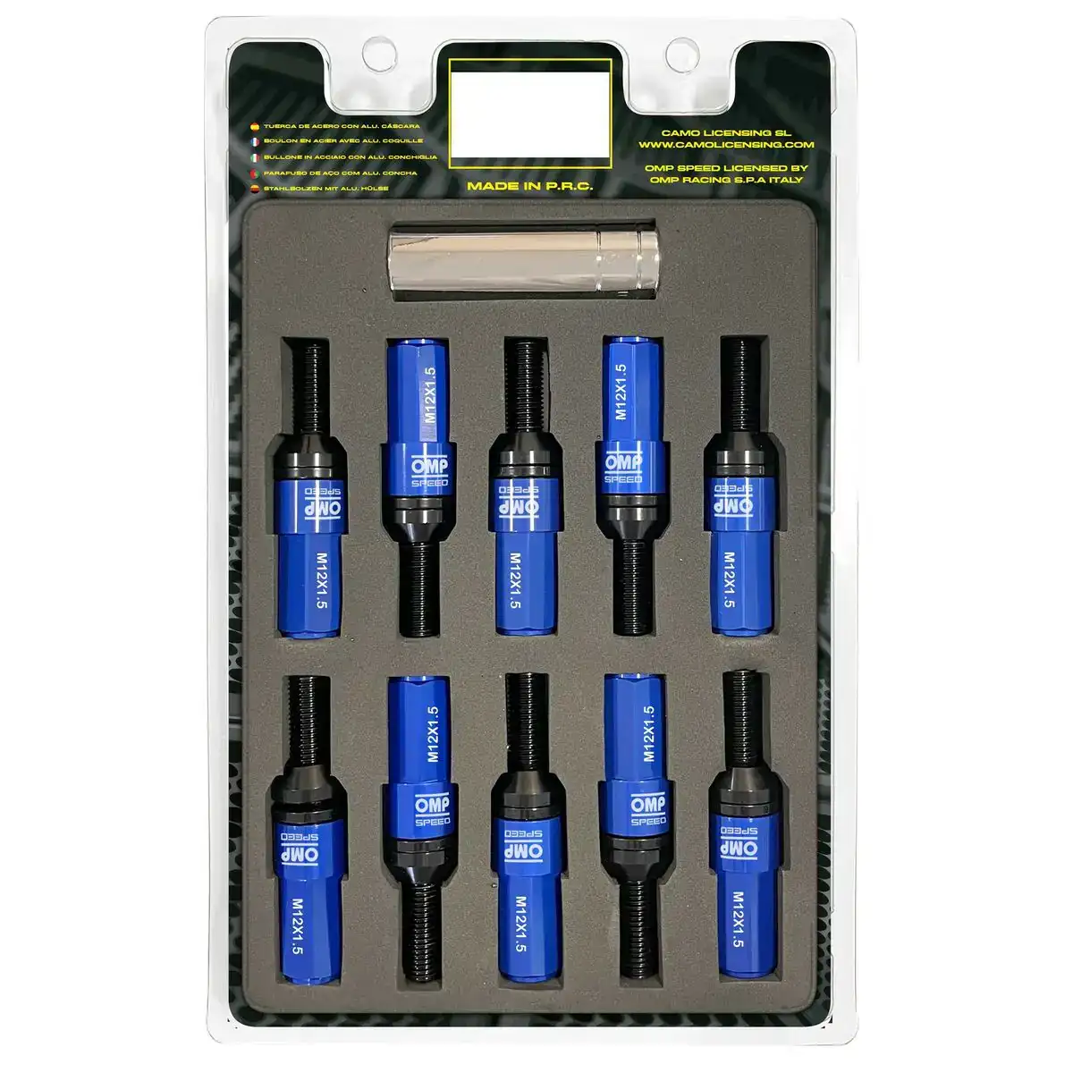 Kit de vissage omp omps09981207 28 mm bleu m12 x 1 50_7202. DIAYTAR COTE D'IVOIRE - Votre Boutique en Ligne, Votre Choix Illimité. Parcourez nos rayons et découvrez des produits qui vous inspirent, de la mode à la maison et bien plus.