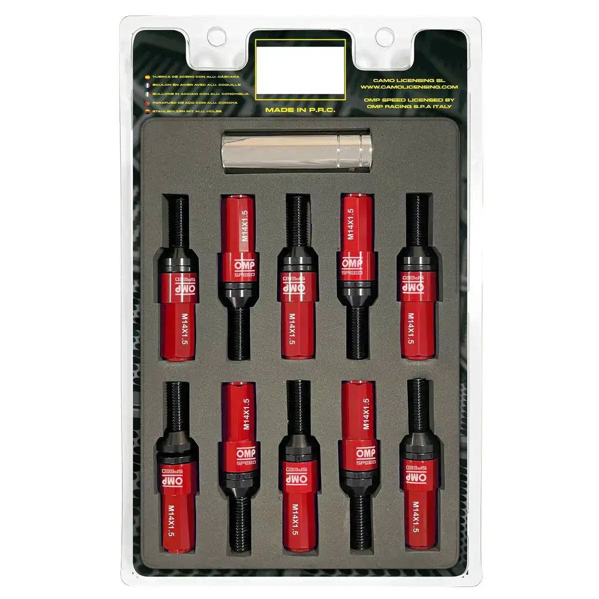 Kit de vissage omp omps09981406 28 mm rouge m14 x 1 50_1922. DIAYTAR COTE D'IVOIRE - Où Choisir est une Célébration. Découvrez notre sélection de produits qui représentent la diversité et la joie du Côte d'Ivoire, à chaque étape de votre vie.