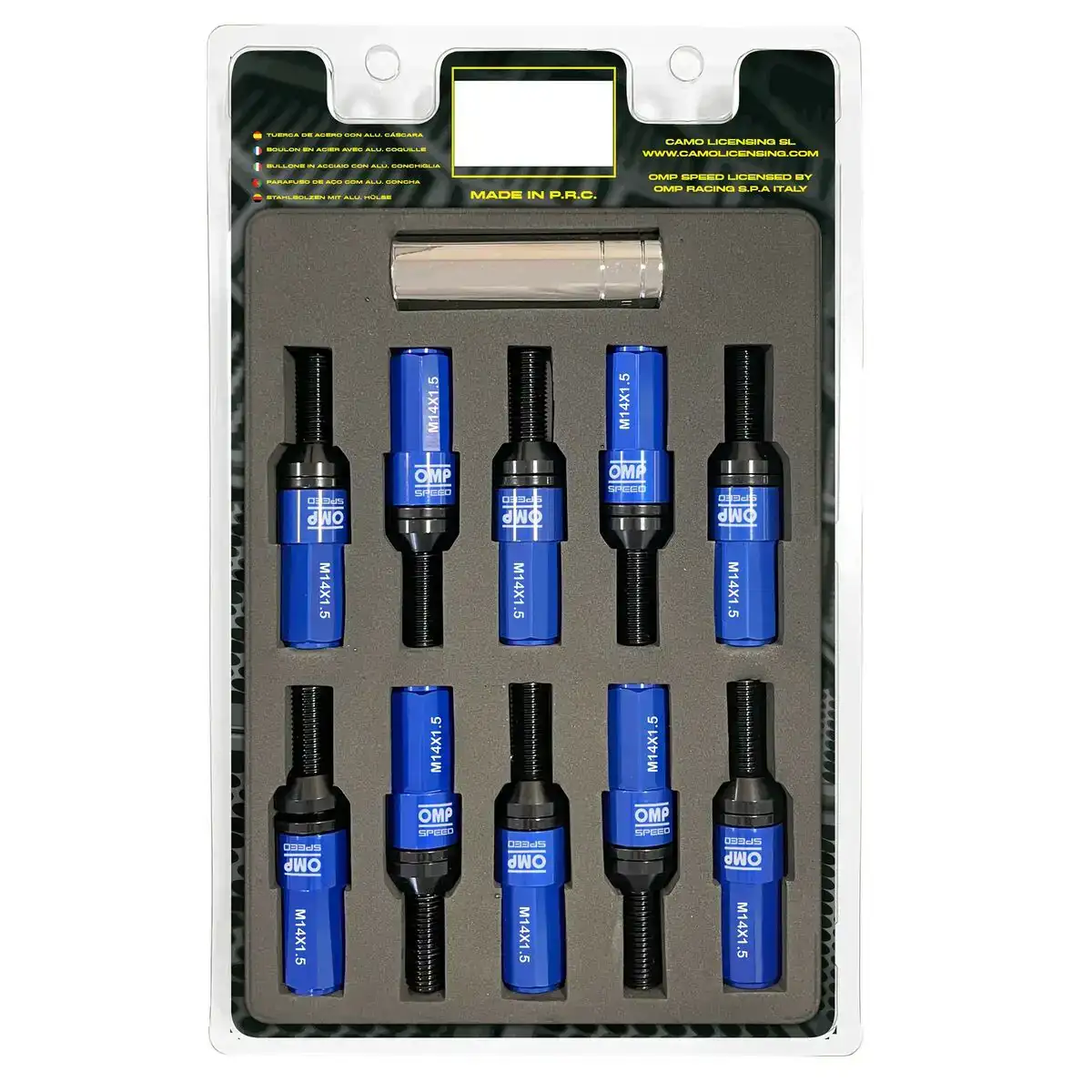 Kit de vissage omp omps09981407 28 mm bleu m14 x 1 50_3380. Bienvenue chez DIAYTAR COTE D'IVOIRE - Où Chaque Détail Fait la Différence. Découvrez notre sélection méticuleuse et choisissez des articles qui répondent à vos exigences.