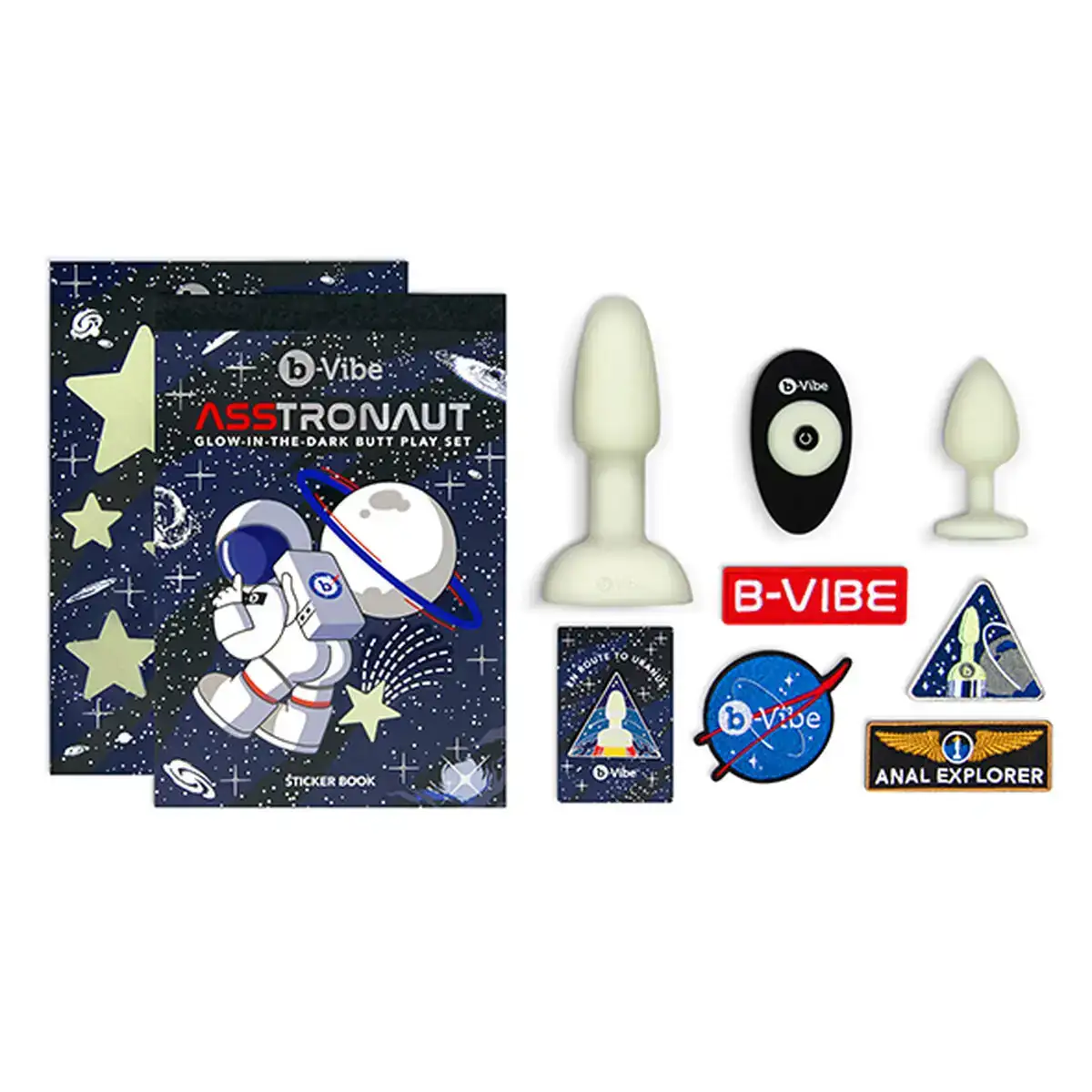 Kit grand plaisir anal training b vibe asstronaut glow in the dark _5497. DIAYTAR COTE D'IVOIRE - Là où la Diversité Rencontre la Qualité. Parcourez notre gamme complète et trouvez des produits qui incarnent la richesse et l'unicité du Côte d'Ivoire.