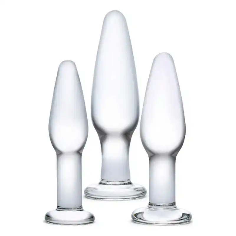 Kit grand plaisir anal training glas 3 pcs _3969. DIAYTAR COTE D'IVOIRE - Où l'Élégance se Mêle à l'Authenticité. Naviguez à travers notre boutique en ligne et choisissez des produits qui incarnent le style et la tradition du Côte d'Ivoire.