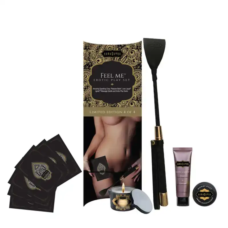 Kit grand plaisir feel me kama sutra 09529 4 pcs _4836. Bienvenue dans l'univers captivant de DIAYTAR COTE D'IVOIRE - Votre Plateforme de Shopping Tout-en-Un. Parcourez notre boutique en ligne pour découvrir des produits uniques, allant des articles ménagers aux élégants accessoires de mode.