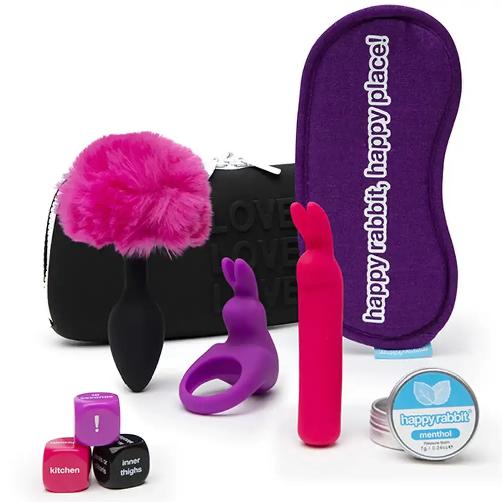Kit grand plaisir happy rabbit couples pleasure 7 pcs _8848. Bienvenue chez DIAYTAR COTE D'IVOIRE - Où Choisir Rime avec Découvrir. Plongez dans notre catalogue et trouvez des produits qui révèlent la diversité et la richesse culturelle du Côte d'Ivoire.