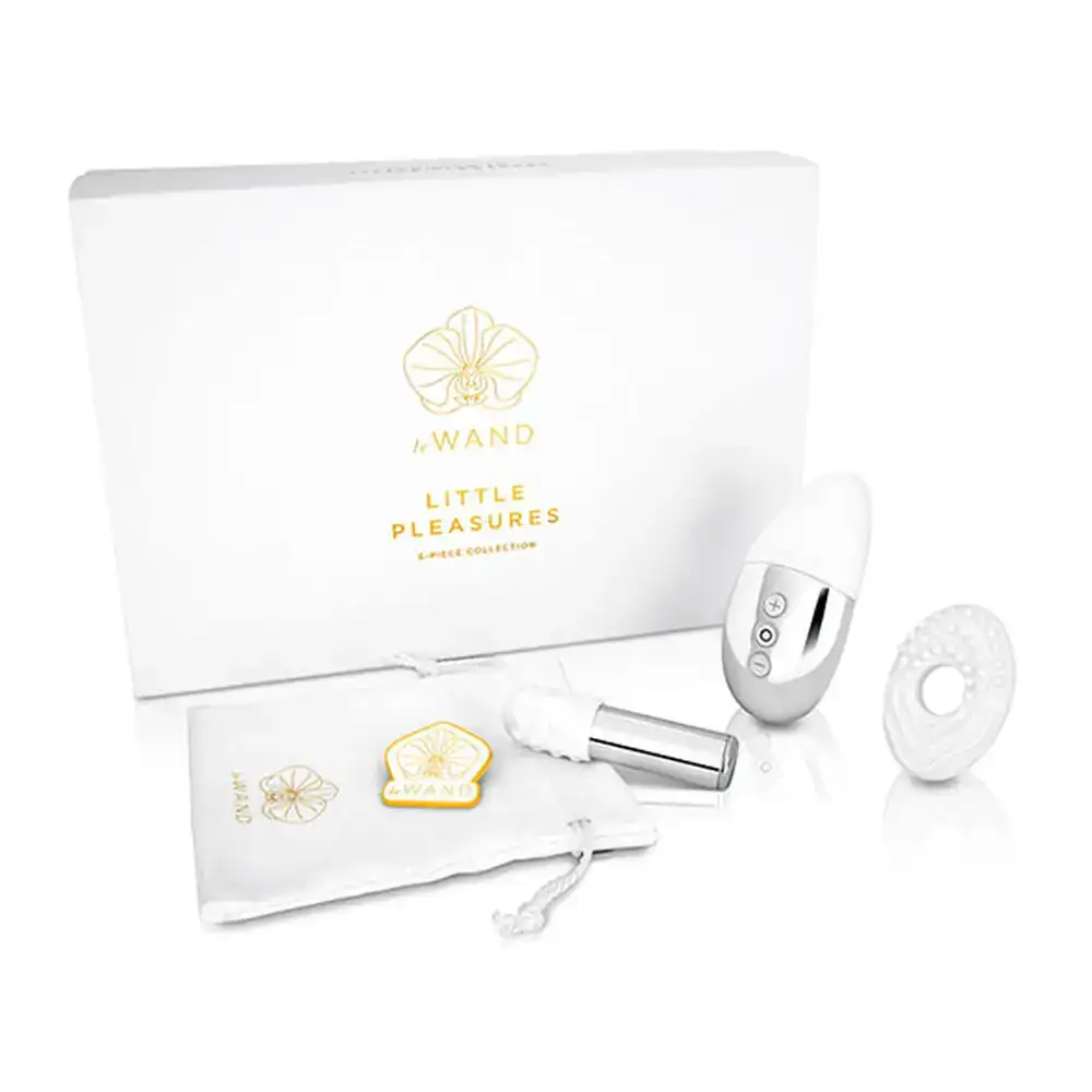 Kit grand plaisir le wand little pleasures 6 pcs _9661. DIAYTAR COTE D'IVOIRE - Votre Escale Shopping incontournable. Explorez notre boutique en ligne et dénichez des trésors qui reflètent la richesse culturelle et la modernité du Côte d'Ivoire.