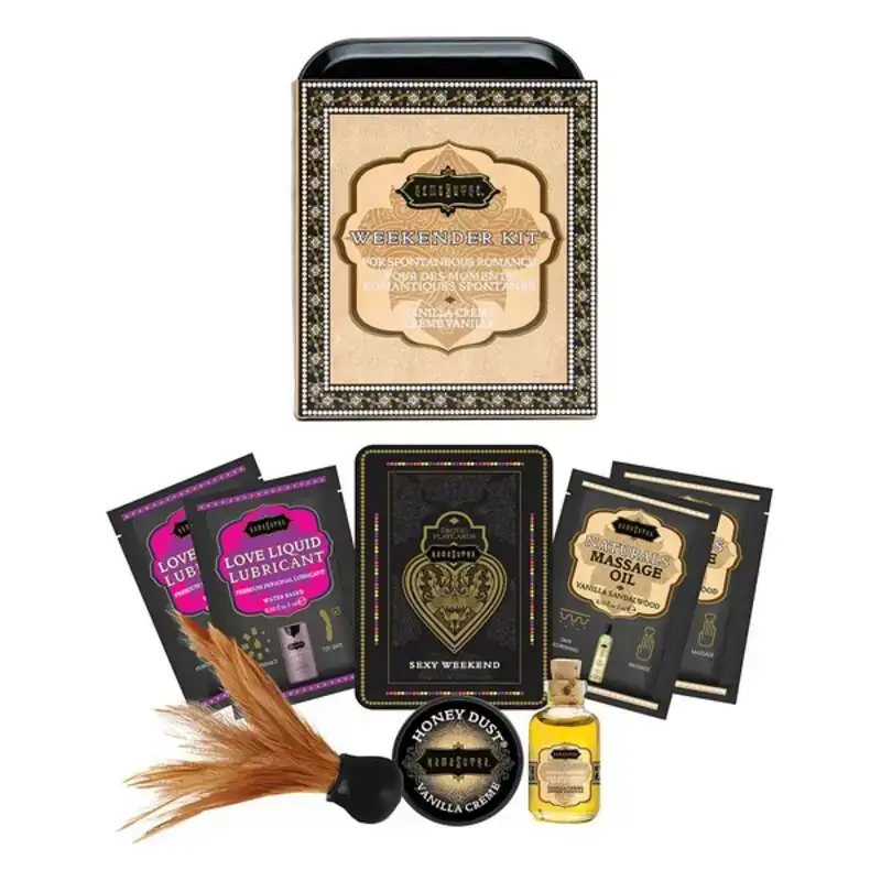 Kit grand plaisir weekender vanilla creme kama sutra_5991. DIAYTAR COTE D'IVOIRE - Où Chaque Sélection est une Victoire. Découvrez notre boutique en ligne et trouvez des articles qui vous rendent la vie plus belle, un choix à la fois.