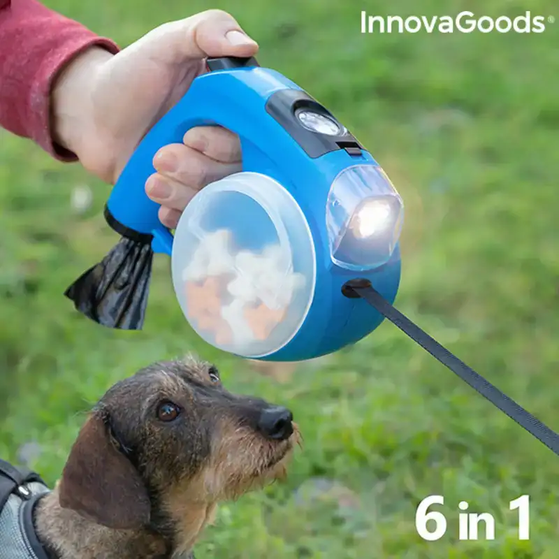 Laisse de chien retractable 6 en 1 compet innovagoods bleu reconditionne b _3410. DIAYTAR COTE D'IVOIRE - Votre Destination pour un Shopping Réfléchi. Découvrez notre gamme variée et choisissez des produits qui correspondent à vos valeurs et à votre style de vie.