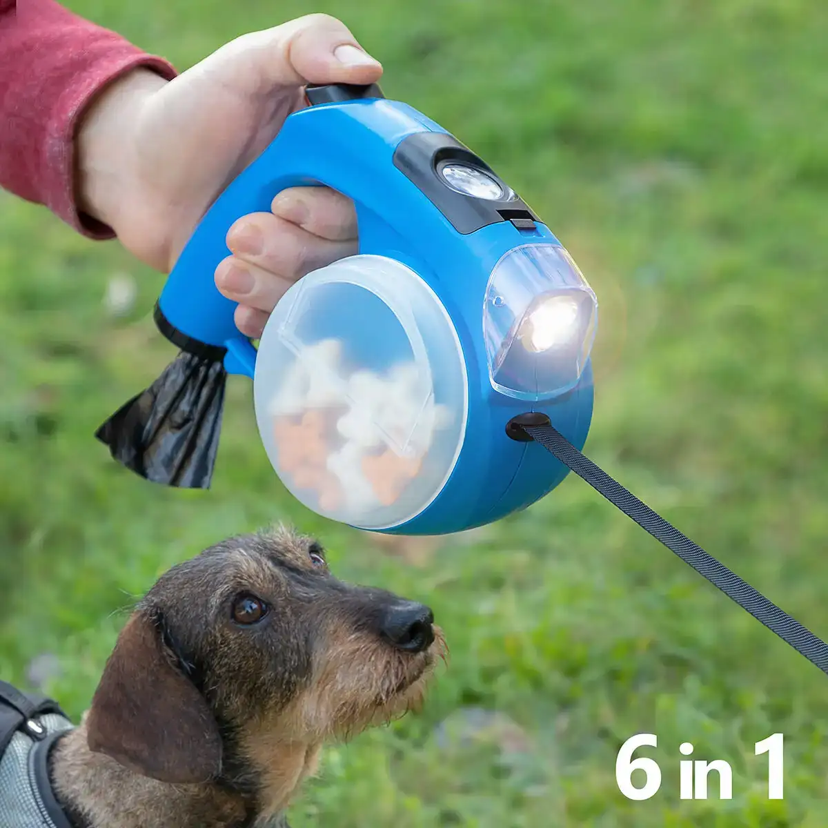 Laisse de chien retractable 6 en 1 compet innovagoods_6593. Entrez dans l'Univers de DIAYTAR COTE D'IVOIRE - Où Chaque Produit a son Éclat Unique. Explorez notre gamme variée et choisissez des articles qui illuminent votre quotidien.