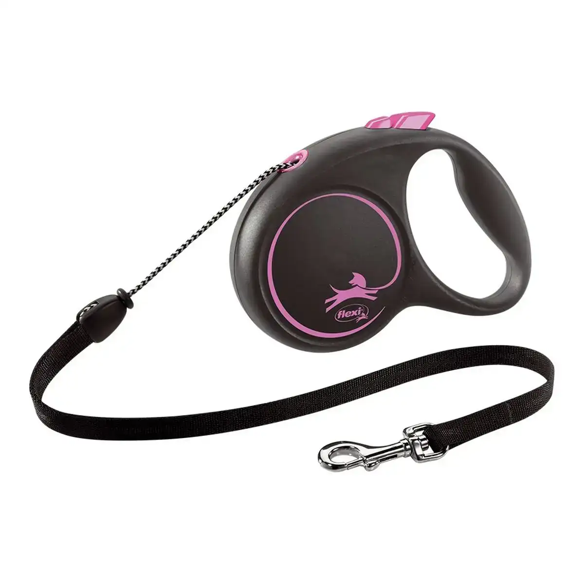 Laisse pour chien flexi black design 5 m rose taille xs_6943. DIAYTAR COTE D'IVOIRE - Là où Choisir est une Célébration de l'Artisanat. Explorez notre gamme variée et choisissez des produits qui incarnent la tradition et le talent des artisans du Côte d'Ivoire.