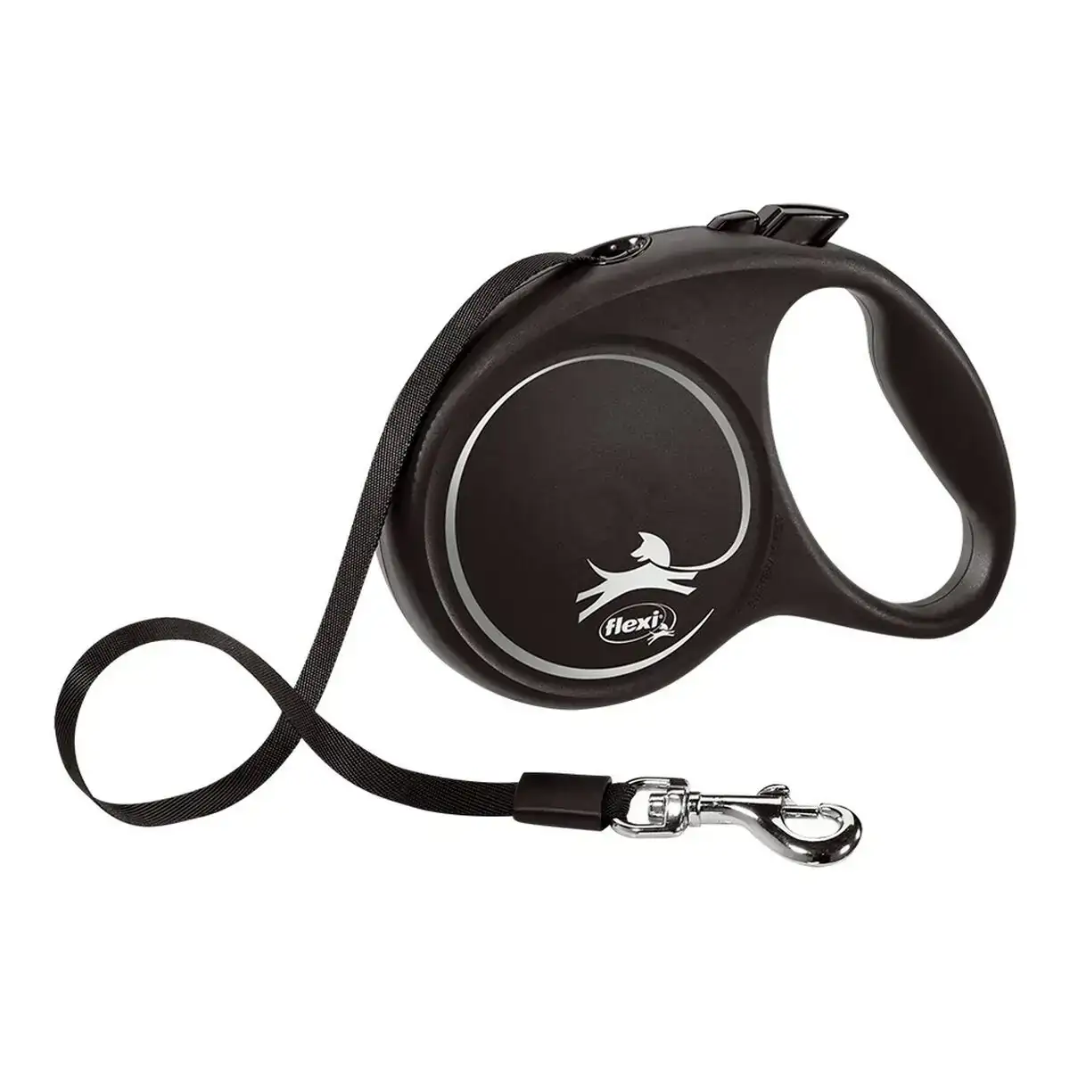 Laisse pour chien flexi black design 5 m taille s silver_4032. DIAYTAR COTE D'IVOIRE - Votre Passage vers la Découverte. Explorez notre boutique en ligne pour trouver des trésors qui vous attendent, du traditionnel à l'avant-garde.