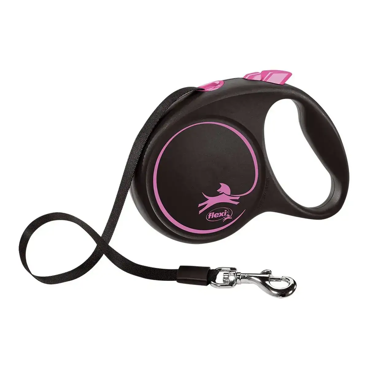 Laisse pour chien flexi black design noir rose s_7644. DIAYTAR COTE D'IVOIRE - Là où les Rêves de Shopping Deviennent Réalité. Naviguez à travers notre catalogue diversifié et choisissez parmi une variété d'articles qui feront de votre shopping une expérience inoubliable.