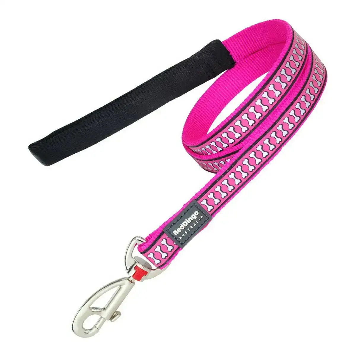 Laisse pour chien red dingo reflechissant fuchsia 1 2 x 120 cm _1219. DIAYTAR COTE D'IVOIRE - Où Chaque Produit a son Histoire à Raconter. Parcourez notre catalogue et découvrez des articles qui portent en eux la passion et l'histoire du Côte d'Ivoire.