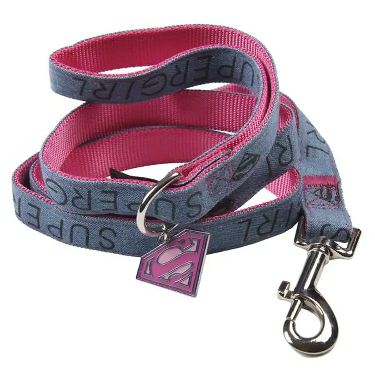 Laisse pour chien superman rose_4000. DIAYTAR COTE D'IVOIRE - Votre Destination pour un Shopping Unique. Parcourez notre catalogue et trouvez des articles qui vous inspirent et vous édifient.