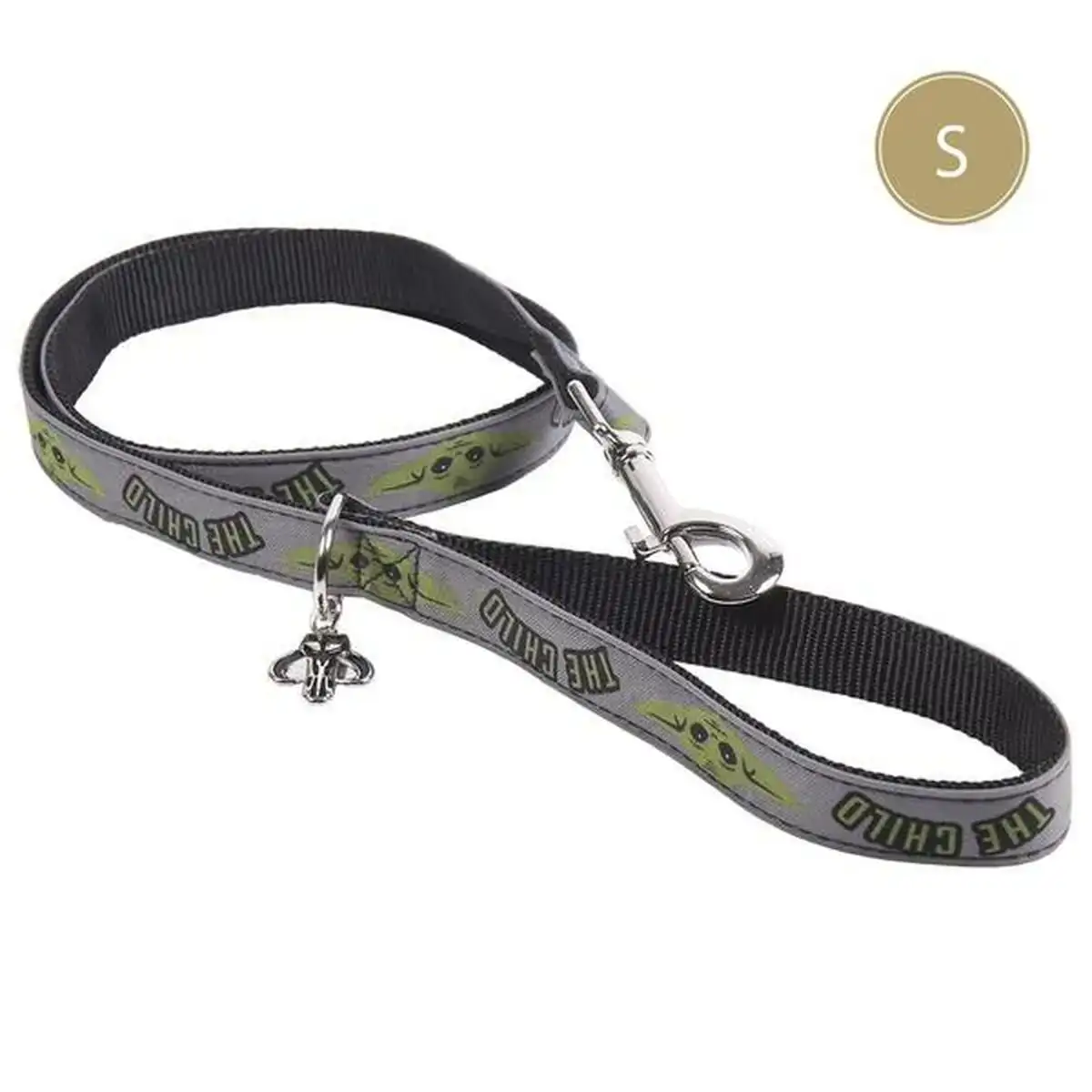Laisse pour chien the mandalorian gris_5349. DIAYTAR COTE D'IVOIRE - Là où le Shopping Devient une Expérience. Naviguez à travers notre catalogue diversifié et découvrez des produits qui ajoutent de la couleur et de la passion à votre vie.