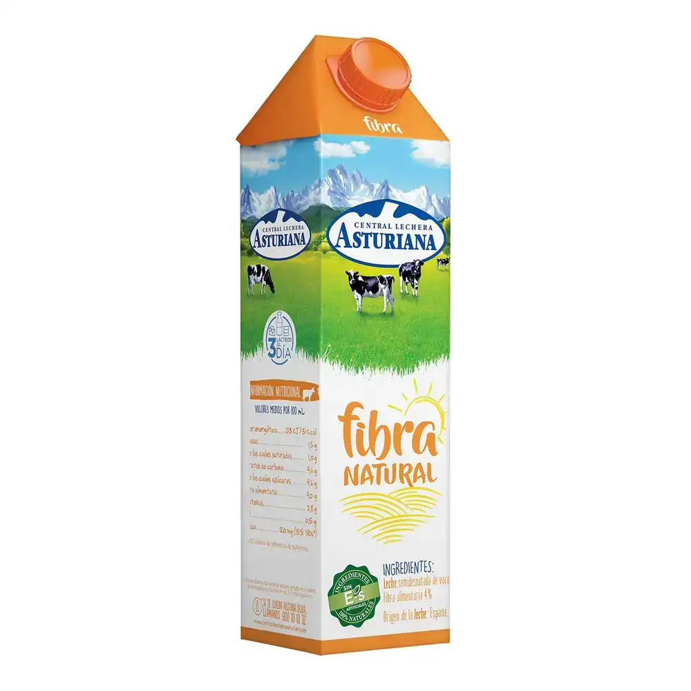 Lait central lechera asturiana fibre naturel 1 l _8815. DIAYTAR COTE D'IVOIRE - Votre Plateforme pour un Shopping Inspiré. Explorez nos offres variées et découvrez des articles qui stimulent votre créativité et embellissent votre vie.