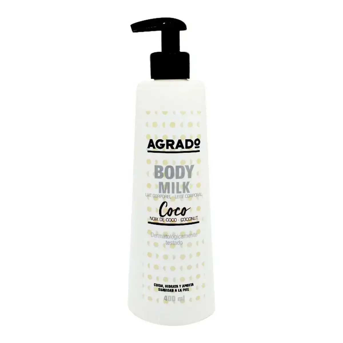 Lait corporel agrado coco 400 ml _3454. DIAYTAR COTE D'IVOIRE - L'Écrin de Vos Désirs Shopping. Parcourez notre boutique en ligne et explorez des produits minutieusement choisis pour répondre à vos envies les plus exigeantes.