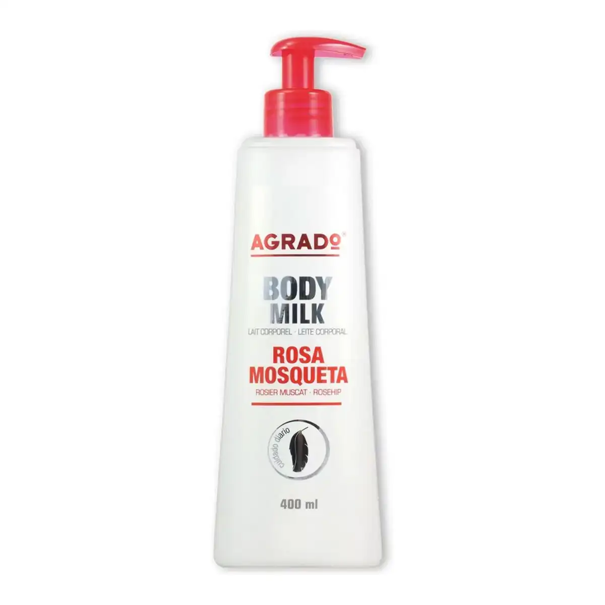 Lait corporel agrado rose musquee 400 ml _2841. DIAYTAR COTE D'IVOIRE - L'Art de Vivre le Shopping Éthique. Parcourez notre gamme et choisissez des produits qui reflètent notre engagement envers des pratiques durables.