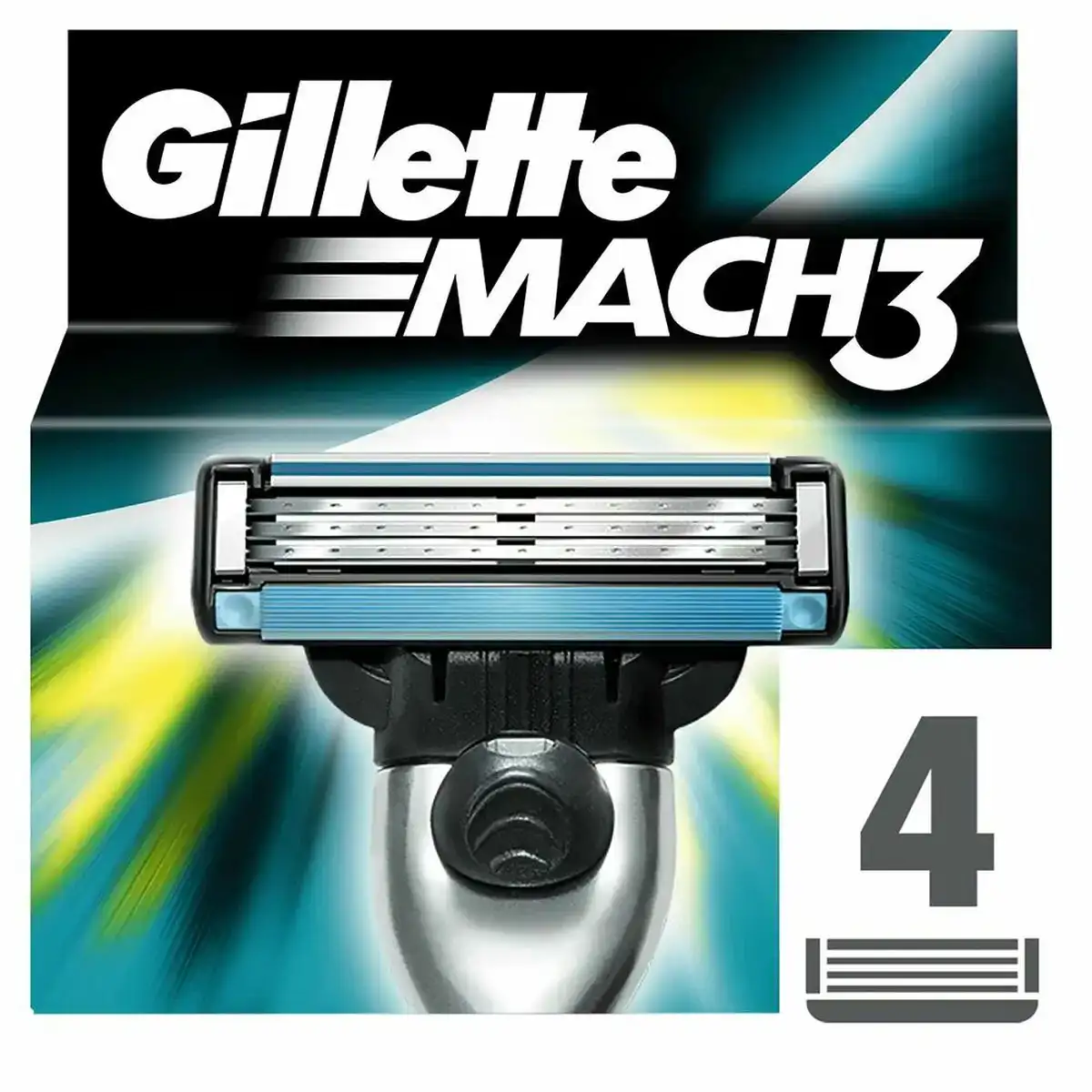 Lame de rasage gillette mach 3 4 unites _1073. DIAYTAR COTE D'IVOIRE - Votre Passage vers le Chic et l'Élégance. Naviguez à travers notre boutique en ligne pour trouver des produits qui ajoutent une touche sophistiquée à votre style.