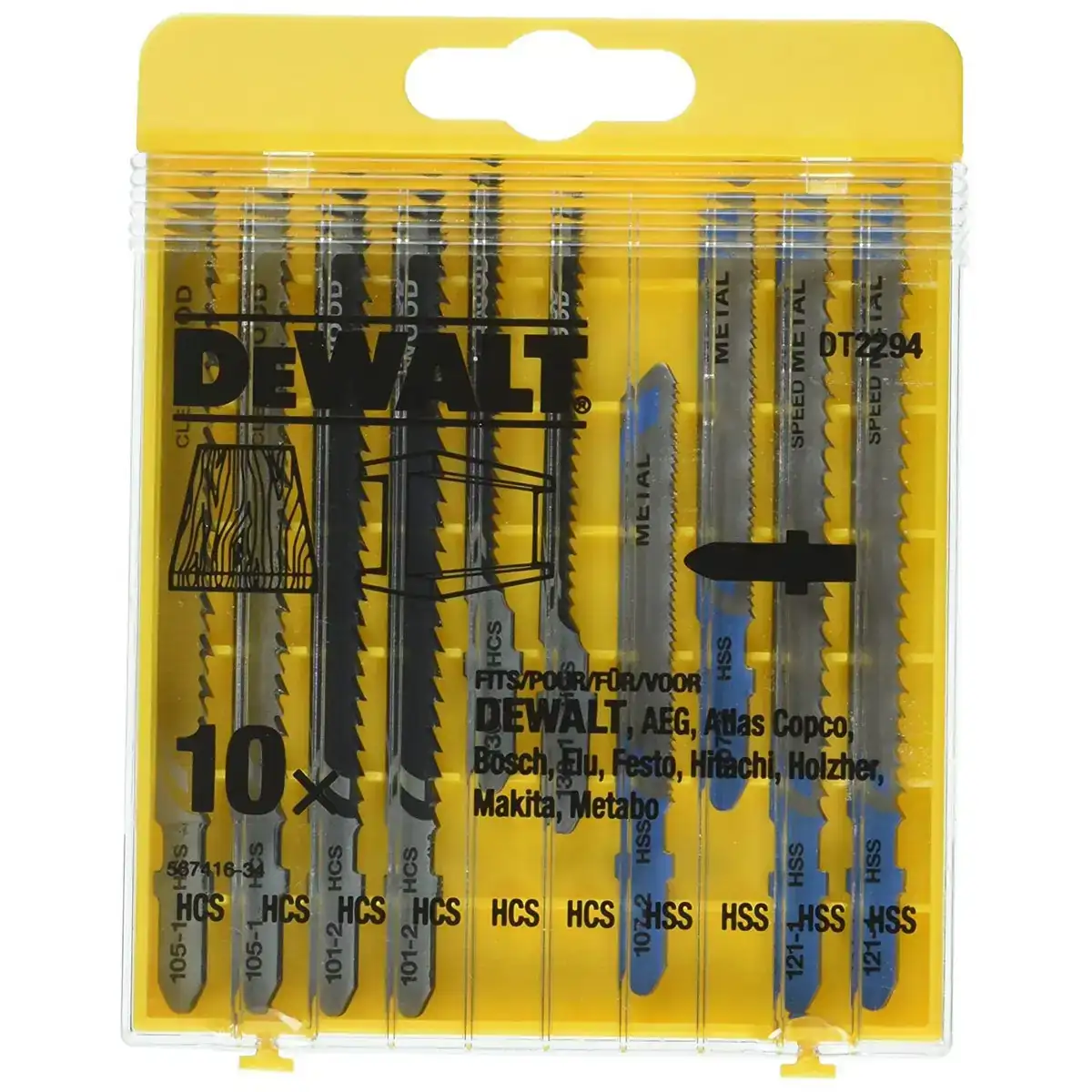 Lame scie dewalt dt2294 qz metal bois 10 pieces_9372. Entrez dans l'Univers de DIAYTAR COTE D'IVOIRE - Où le Shopping Devient une Découverte. Explorez nos rayons et dénichez des trésors qui illuminent votre quotidien.