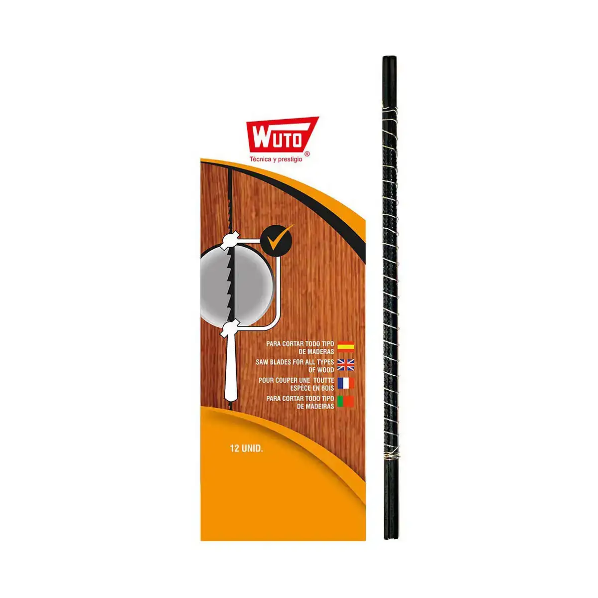 Lame scie wuto 4 13 cm 25 tpi 12 unites marqueterie_8976. DIAYTAR COTE D'IVOIRE - Où l'Élégance Rencontré l'Accessibilité. Parcourez notre catalogue et trouvez des produits qui apportent une touche de sophistication à votre vie quotidienne sans compromettre votre budget.
