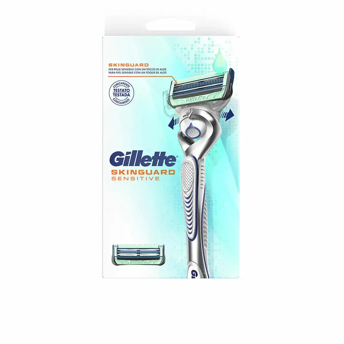 Lames de rasoir gillette skinguard sensitive rechange x 2_1597. DIAYTAR COTE D'IVOIRE - Où Choisir Devient une Expérience Personnalisée. Explorez notre boutique en ligne pour découvrir des produits qui s'adaptent à votre style et à votre essence.