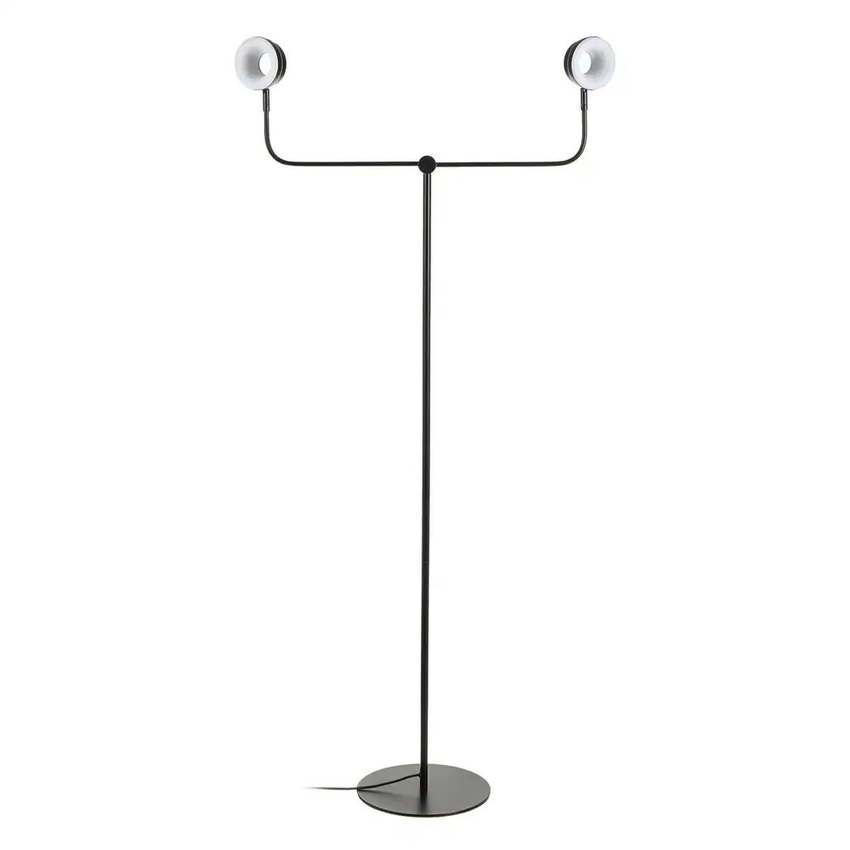 Lampadaire 70 x 70 x 154 cm noir acier_7671. DIAYTAR COTE D'IVOIRE - Où Choisir est un Plaisir Responsable. Parcourez notre catalogue et choisissez des produits qui incarnent notre engagement envers des pratiques durables et éthiques.