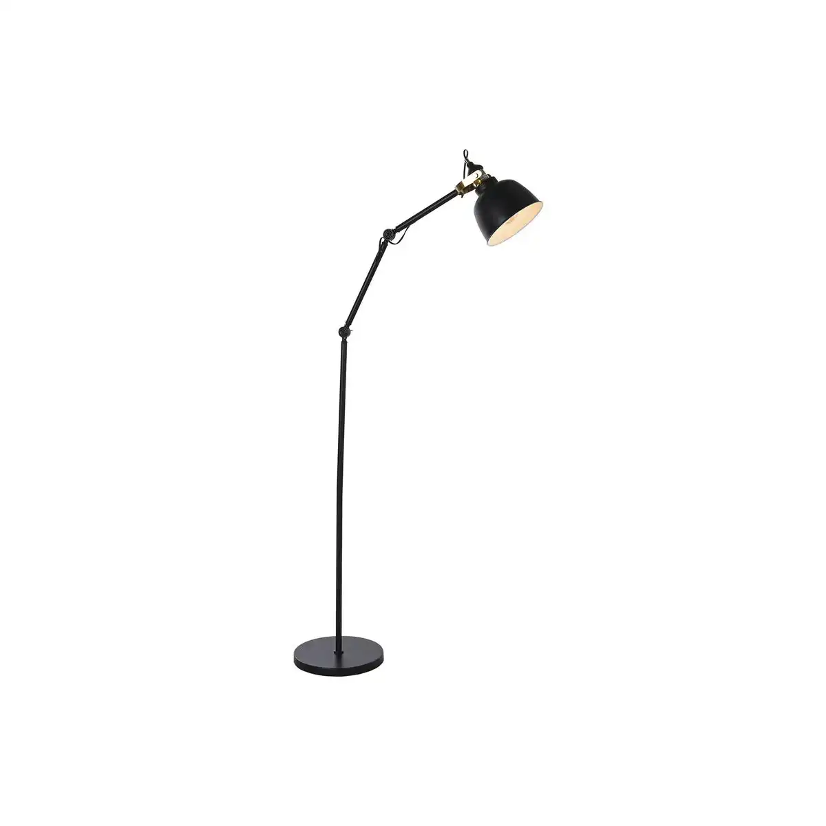 Lampadaire dkd home decor 46 x 25 x 150 cm noir metal 220 v 50 w_7716. DIAYTAR COTE D'IVOIRE - Là où Chaque Produit Évoque une Émotion. Parcourez notre catalogue et choisissez des articles qui vous touchent et qui enrichissent votre expérience.