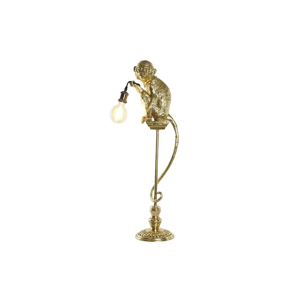 Lampadaire dkd home decor dore resine 50 w 26 5 x 20 5 x 93 cm _5353. DIAYTAR COTE D'IVOIRE - Où Choisir est un Acte d'Amour pour le Côte d'Ivoire. Explorez notre boutique en ligne et choisissez des articles qui célèbrent la culture et l'artisanat du pays.